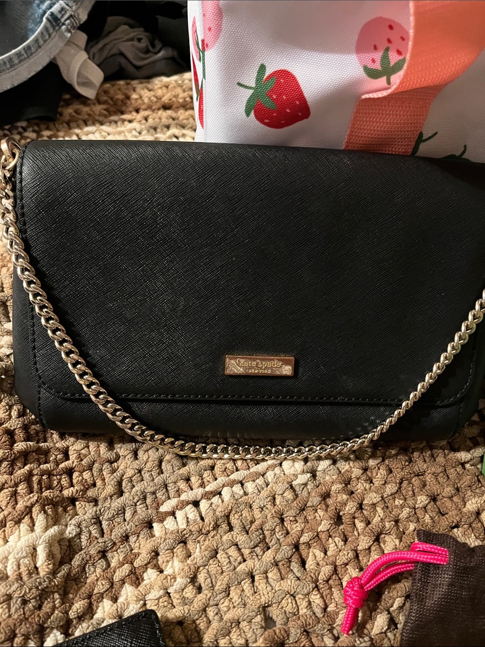 NWT,NWOT,EUC Kate Spade Bundle purse wallet socks earrings insulated tote naps - Picture 13 of 16
